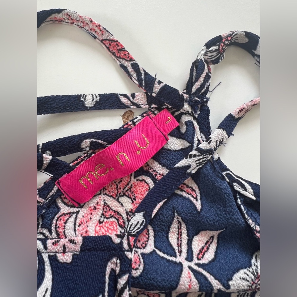 me. n .u  Romper - gurls size large